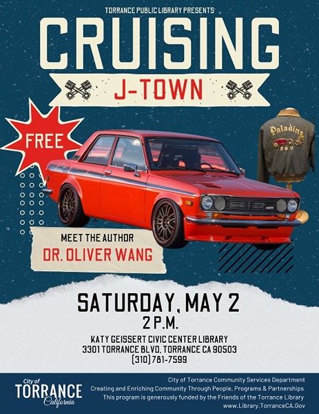 Cruising J-Town Fireside Chat flyer May 2026